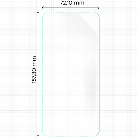Folia hydrożelowa na ekran Bizon Glass Hydrogel Front do Galaxy A35 / A55 5G, 2 sztuki