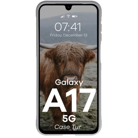 Etui Bizon Case Łupka do iPhone 17, niebieskie