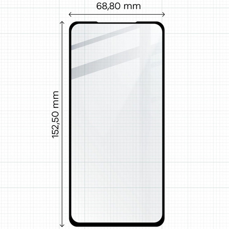 2x Szkło + szybka na aparat Bizon Edge Pack do Google Pixel 6