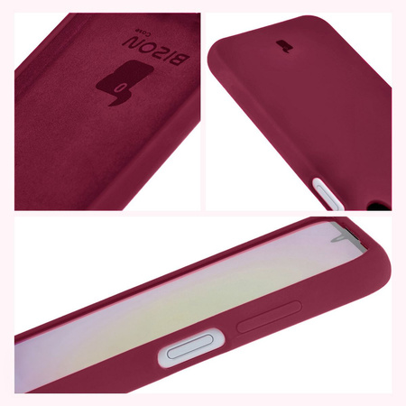 Etui silikonowe Bizon Soft Case do Galaxy A25 5G, ciemnofioletowe