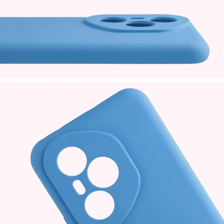 Silikonowe etui Bizon Soft Case do Honor 400 Pro, niebieskie