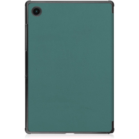 Etui Bizon Case Tab Croc do Galaxy Tab A8 2021, ciemnozielone