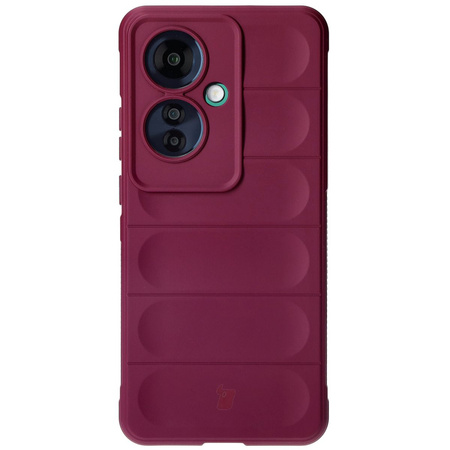 Pancerne etui Bizon Case Tur do Oppo Reno11 F 5G, burgundowe