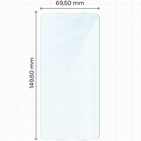 Szkło hartowane Bizon Glass Clear do iPhone 11 Pro Max / Xs Max