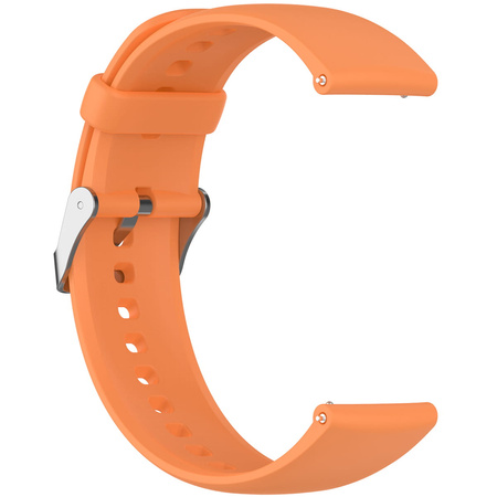Pasek Bizon Strap Watch Silicone Pro do Huawei Watch 4 46 mm, pomarańczowy