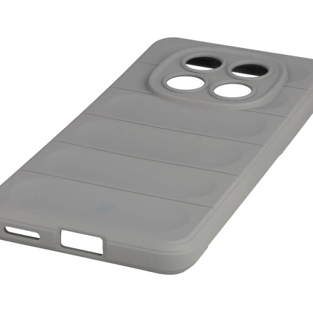 Pancerne etui Bizon Case Tur do Xiaomi Redmi Note 15 5G / POCO M8 5G, jasnoszare