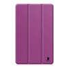 Etui z klapką Bizon Case Tab Croc do Xiaomi Redmi Pad SE 8.7, ciemnofioletowe