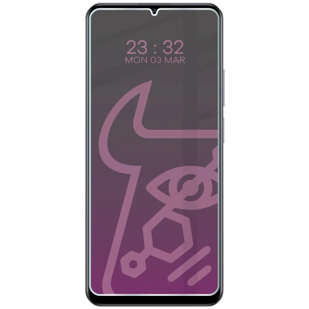 Prywatyzujące szkło hybrydowe Bizon Glass Mule Shadow do Realme Note 60, matowe