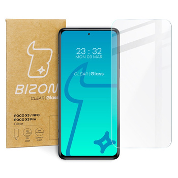 Szkło hartowane Bizon Glass Clear do Xiaomi Pocophone X3 / NFC / PRO