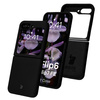 Silikonowe etui Bizon Soft Case do Galaxy Z Flip7 FE / Z Flip6, czarne
