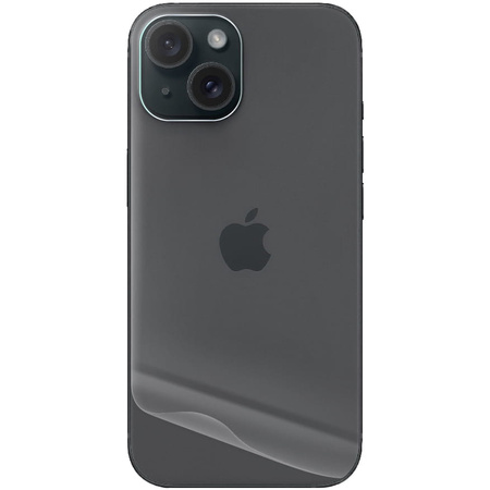 Folia hydrożelowa na tył Bizon Glass Hydrogel Back Duo, iPhone 15, 2 sztuki