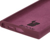 Silikonowe etui Bizon Soft Case do Galaxy S24 Ultra, ciemnofioletowe