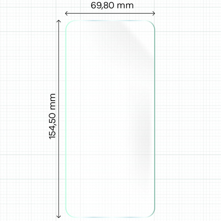 Folia hydrożelowa na ekran Bizon Glass Hydrogel Front Duo do Xiaomi Poco X6 Pro / X7 Pro, 2 sztuki