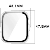 Etui ze szkłem do zegarka Bizon Case+Glass Watch do Huawei Watch Fit 4 Pro, przeźroczyste