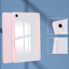 Etui z klapką Bizon Case Tab Clear Matt do Galaxy Tab S11, różowe