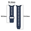 Silikonowy pasek Bizon Strap Watch Silicone G do Galaxy Watch Ultra 2 / 1, granatowy
