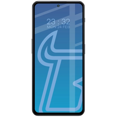 Szkło hartowane Bizon Glass Edge Duo do OnePlus Nord 3, czarna ramka, 2 sztuki