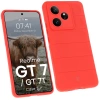 Pancerne etui Bizon Case Tur do Realme GT 7 / 7T, czerwone