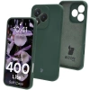Silikonowe etui Bizon Soft Case do Honor 400 Lite, ciemnozielone