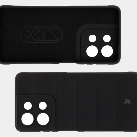 Pancerne etui Bizon Case Tur do Motorola Moto G75 5G, czarne