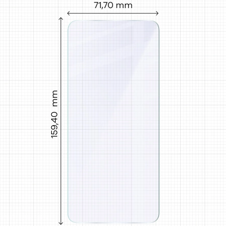 Elastyczne szkło hybrydowe Bizon Glass Mule do Oppo A5 Pro 5G
