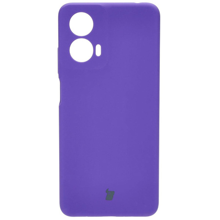 Silikonowe etui Bizon Soft Case do Motorola Moto G24 / G24 Power, fioletowe