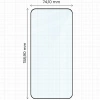 Szkło hartowane Bizon Glass Edge 2 do Xiaomi 15T / 15T Pro, czarna ramka