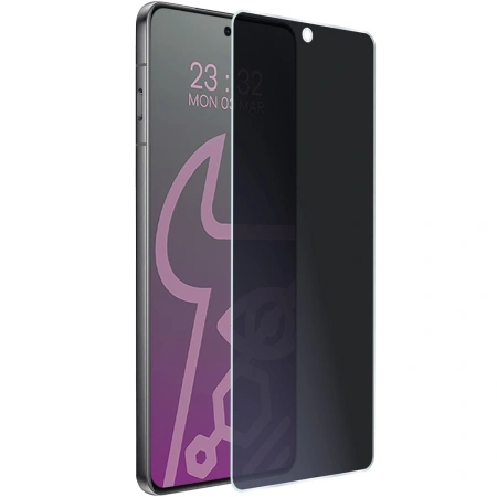 Prywatyzujące szkło hybrydowe Bizon Glass Mule Shadow do Oppo Find X8 Pro, matowe
