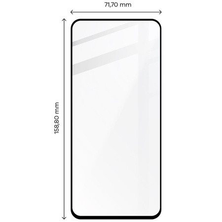 Szkło hartowane Bizon Glass Edge 2 do Xiaomi Redmi Note 12 Pro 4G/11 Pro 4G/5G, czarne