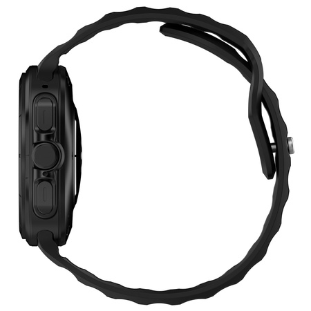 Silikonowy pasek Bizon Strap Watch Silicone G do Galaxy Watch Ultra 2 / 1, czarny