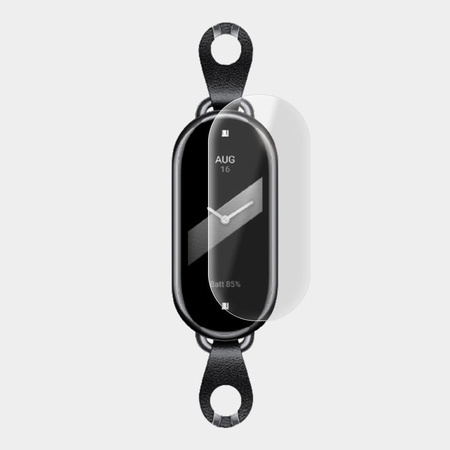 Folia hydrożelowa na ekran Bizon Glass Watch Hydrogel Duo do Mi Smart Band 8, 2 sztuki