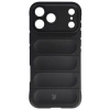 Pancerne etui Bizon Case Tur do iPhone 17 Pro Max, czarne