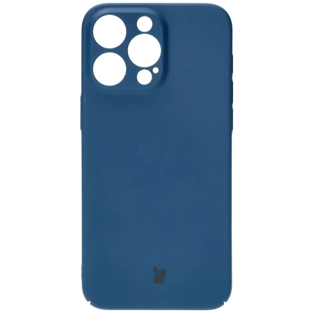 Etui Bizon Case Łupka do iPhone 15 Pro Max, niebieskie