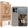 Pancerne etui Bizon Case Tur do OnePlus 15, jasnoszare