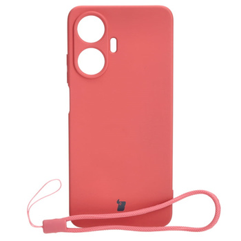 Etui Bizon Case Silicone do Realme C55, brudny róż