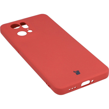 Etui Bizon Case Silicone do Oppo Find X5 Pro, ciemny róż