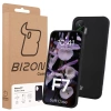Silikonowe etui Bizon Soft Case do Xiaomi POCO F7, czarne