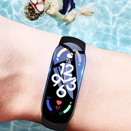 Folia hydrożelowa na ekran Bizon Glass Watch Hydrogel Duo, Xiaomi Mi Band 7, 2 sztuki