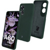 Silikonowe etui Bizon Soft Case do Oppo A60 4G, ciemnozielone