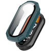 Etui ze szkłem do zegarka Bizon Case+Glass Watch do Xiaomi Smart Band 9, zielone