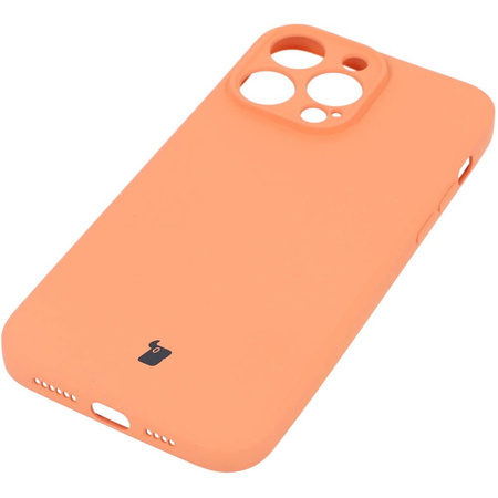 Etui Bizon Case Silicone do iPhone 14 Pro Max, pomarańczowe