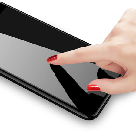 Szkło hartowane Bizon Glass Edge do Galaxy A32 5G, czarne