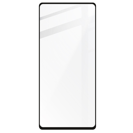 Szkło hartowane Bizon Glass Edge - 2 sztuki + ochrona na obiektyw, Xiaomi Poco F3, czarne