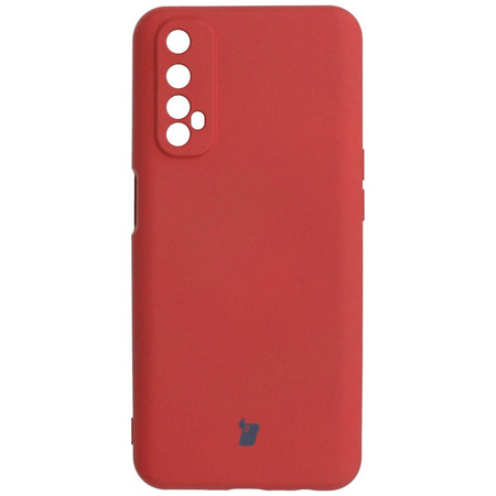 Etui Bizon Case Silicone do Realme 7, ciemny róż