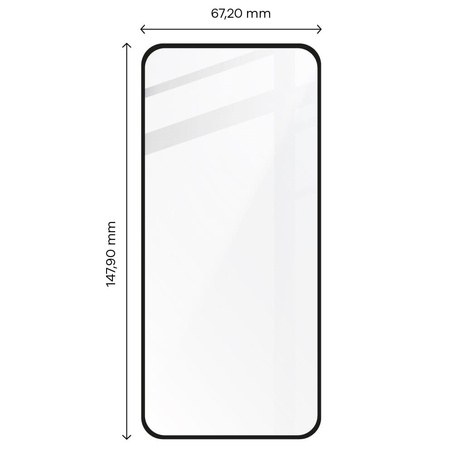2x Szkło + szybka na aparat Bizon Edge 3D Pack do  Xiaomi 12 / 12X