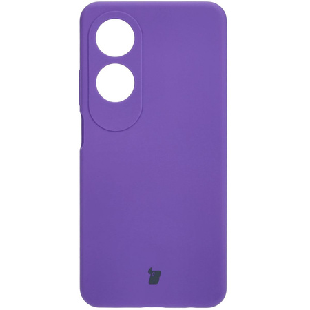 Silikonowe etui Bizon Soft Case do Oppo A60 4G, fioletowe