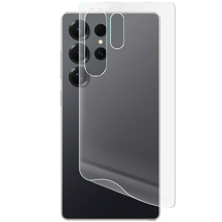 Folia hydrożelowa na tył Bizon Glass Hydrogel Back Duo do Galaxy S25 Ultra 2 sztuki