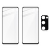 2x Szkło + szybka na aparat Bizon Edge Pack do  Galaxy S20 FE