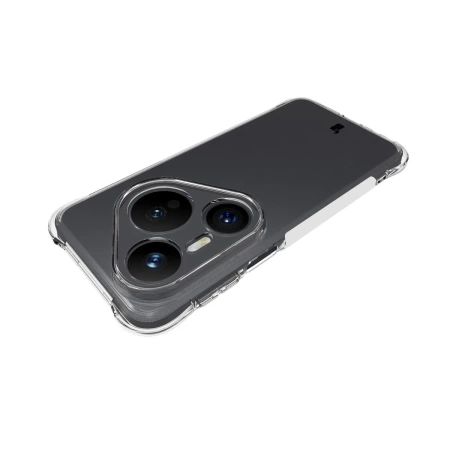 Elastyczne etui Bizon Case Salpa do Huawei Pura 80 Pro / Pro Plus, przezroczyste