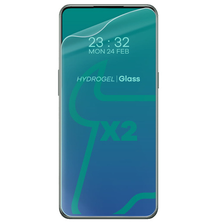 Folia hydrożelowa na ekran Bizon Glass Hydrogel dla OnePlus 10T, 2 sztuki